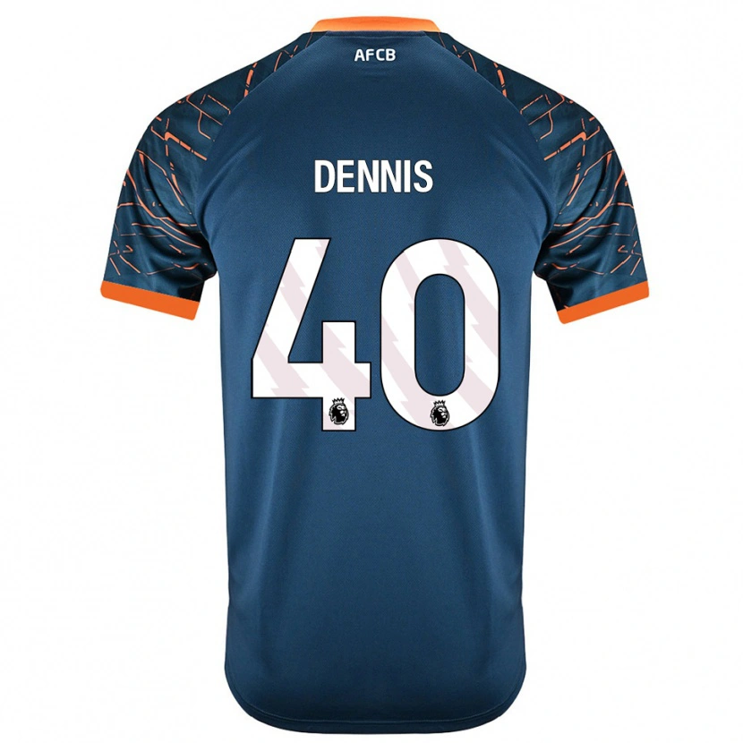 Danxen Heren Will Dennis #40 Donker Leisteen Blauw Keepersshirt 2025/26 T-Shirt België