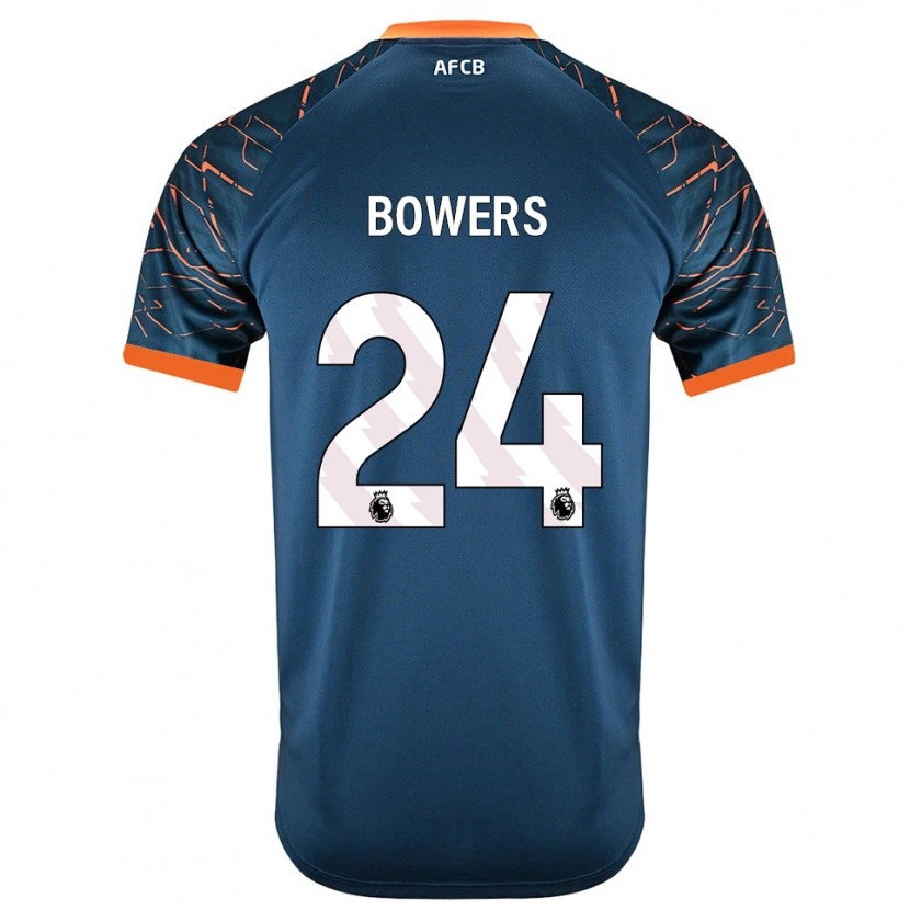 Danxen Heren Kelci Bowers #24 Donker Leisteen Blauw Keepersshirt 2025/26 T-Shirt België