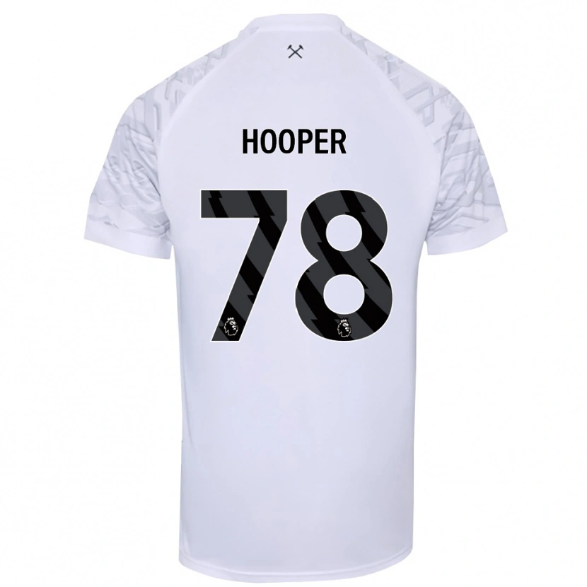 Danxen Heren Finley Hooper #78 Wit Zwart Keepersshirt 2025/26 T-Shirt België