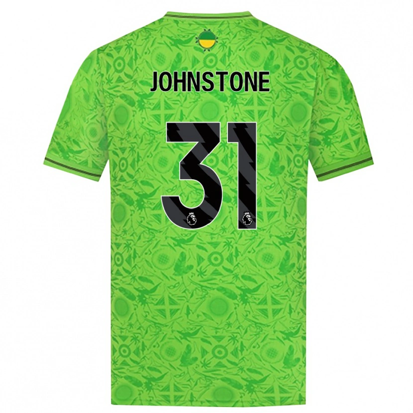 Danxen Heren Sam Johnstone #31 Groen Zwart Keepersshirt 2025/26 T-Shirt België