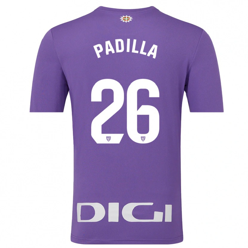Danxen Heren Álex Padilla #26 Paars Wit Keepersshirt 2025/26 T-Shirt België