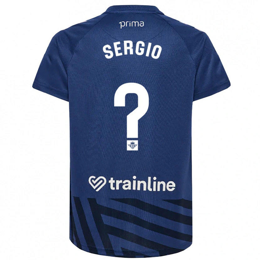 Danxen Heren Sergio Vázquez #0 Koninklijk Blauw Wit Keepersshirt 2025/26 T-Shirt België