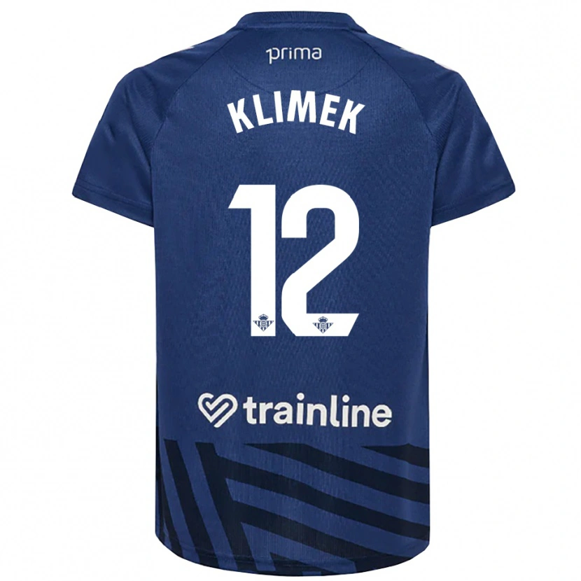 Danxen Heren Bruno Klimek #12 Koninklijk Blauw Wit Keepersshirt 2025/26 T-Shirt België