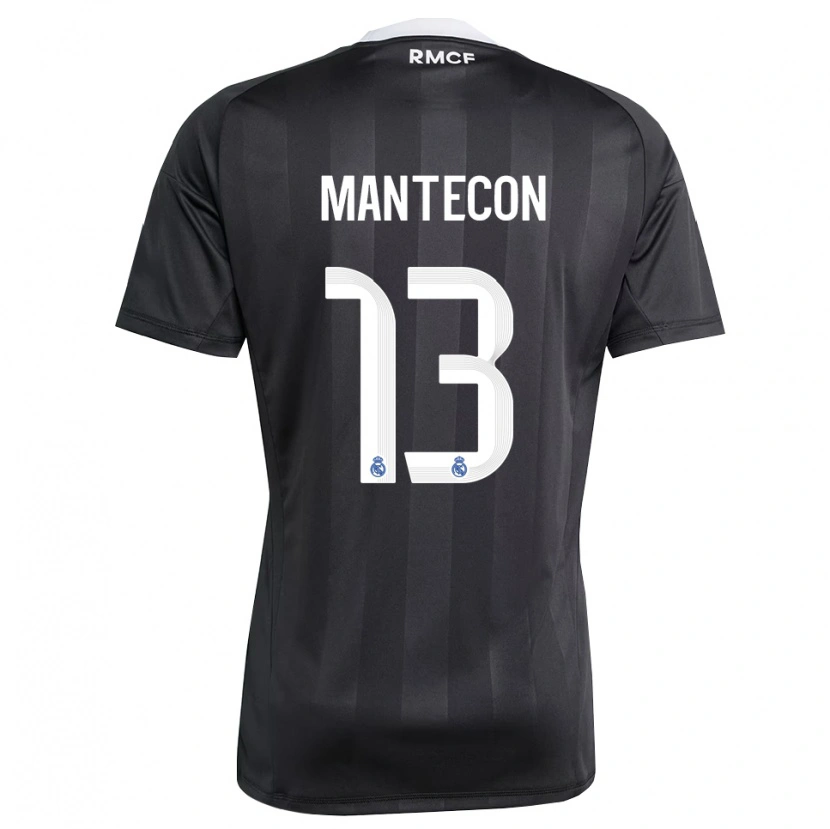 Danxen Heren Hugo Mantecón #13 Zwart Wit Keepersshirt 2025/26 T-Shirt België