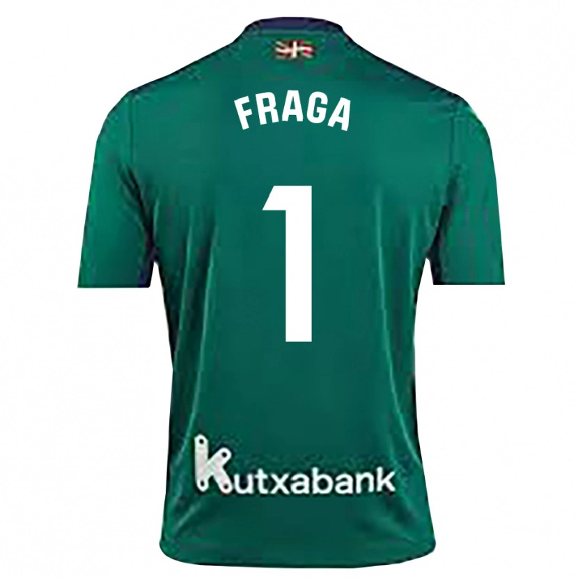 Danxen Heren Aitor Fraga #1 Marineblauw Groen Keepersshirt 2025/26 T-Shirt België