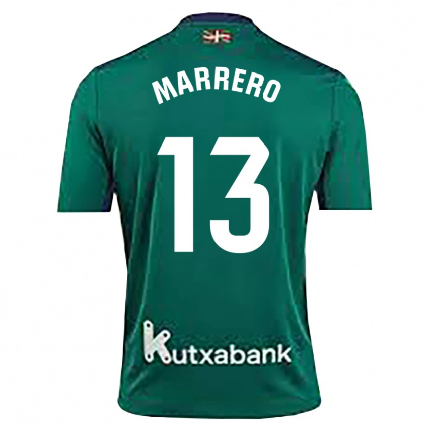 Danxen Heren Unai Marrero #13 Marineblauw Groen Keepersshirt 2025/26 T-Shirt België