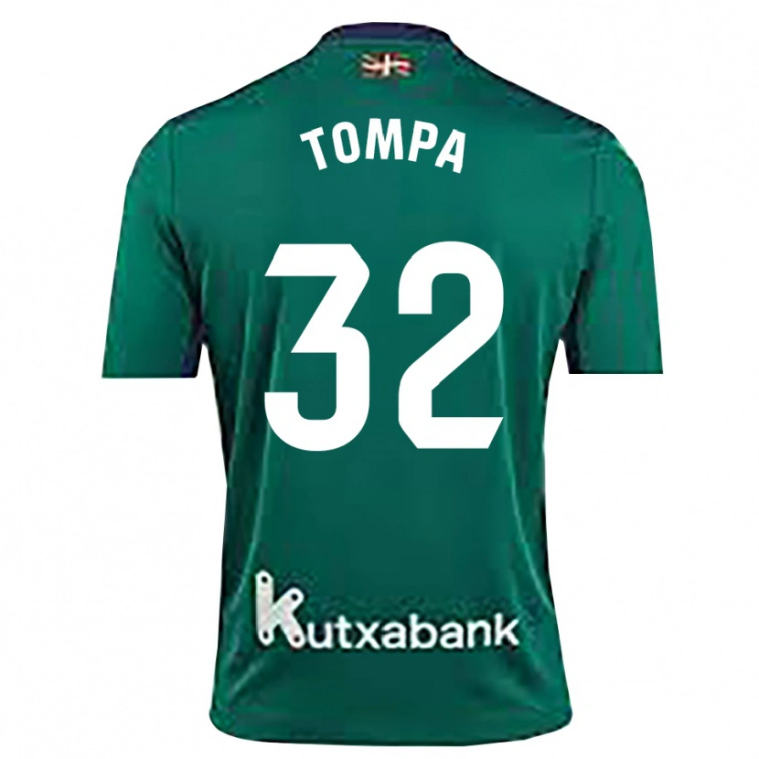 Danxen Heren Ákos Tompa #32 Marineblauw Groen Keepersshirt 2025/26 T-Shirt België