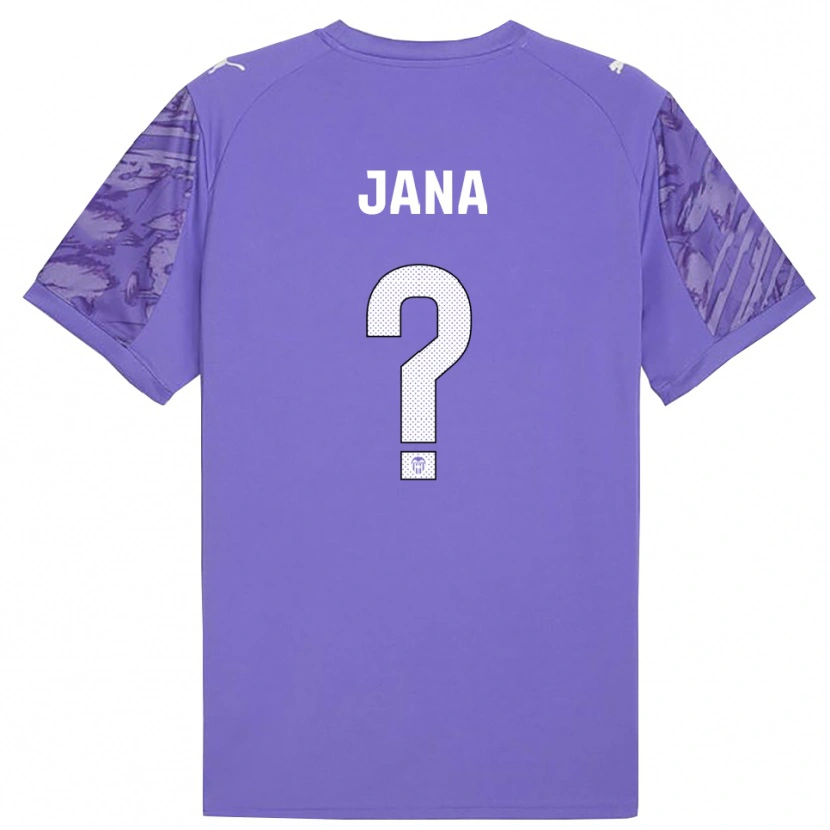 Danxen Heren Jana Xin Henseler Gallego #0 Lila Wit Keepersshirt 2025/26 T-Shirt België