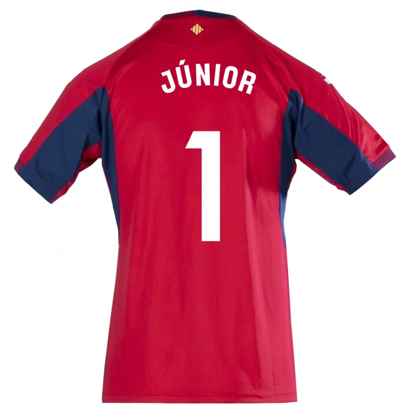 Danxen Heren Luiz Júnior #1 Koninklijk Blauw Rood Keepersshirt 2025/26 T-Shirt België
