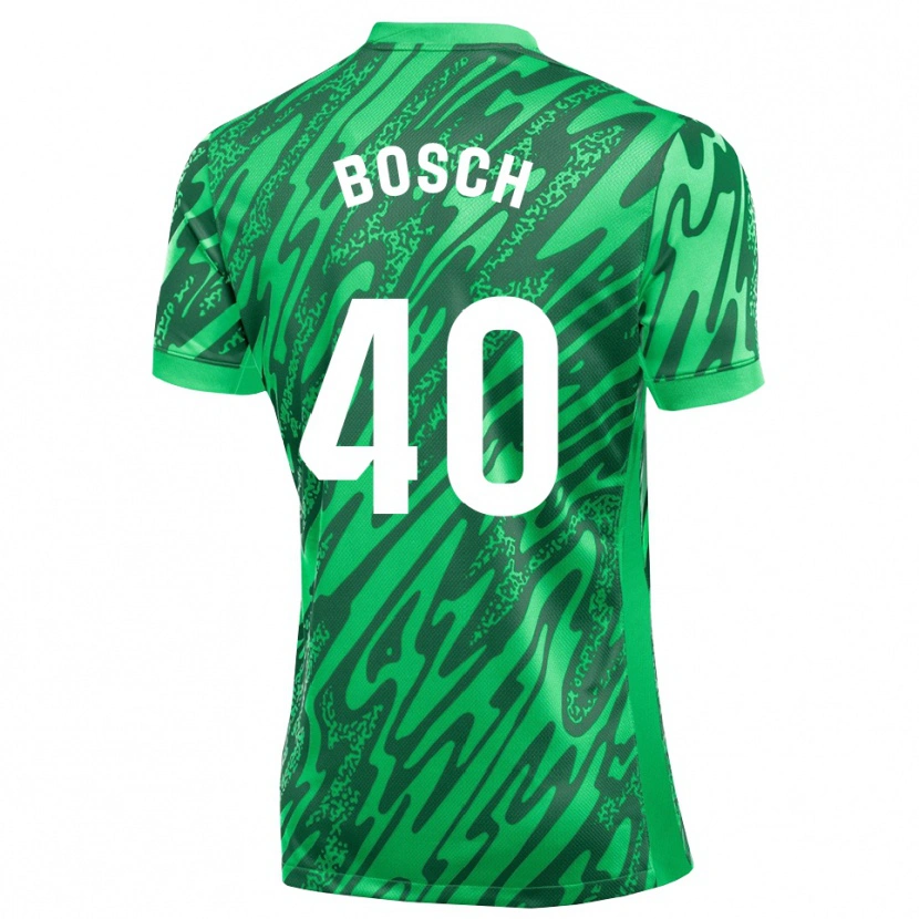 Danxen Heren Owen Bosch #40 Donkergroen Wit Keepersshirt 2025/26 T-Shirt België