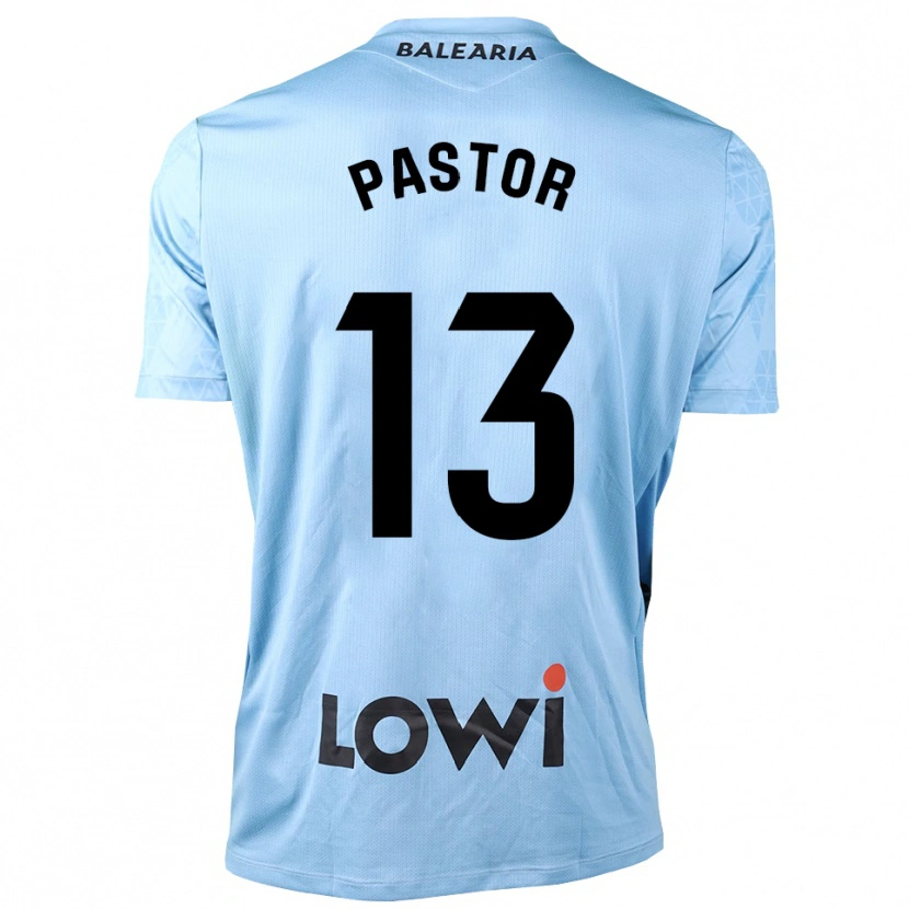 Danxen Heren Alfonso Pastor #13 Lichtblauw Zwart Keepersshirt 2025/26 T-Shirt België