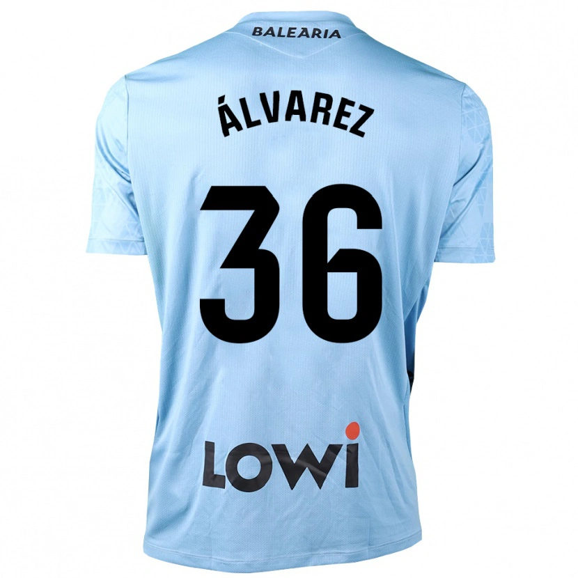 Danxen Heren Anna Álvarez #36 Lichtblauw Zwart Keepersshirt 2025/26 T-Shirt België
