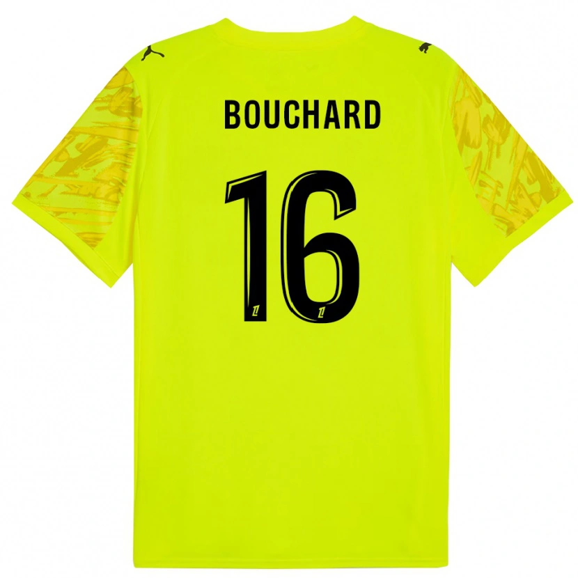 Danxen Heren Ambre Bouchard #16 Fluorescerend Groen Zwart Keepersshirt 2025/26 T-Shirt België