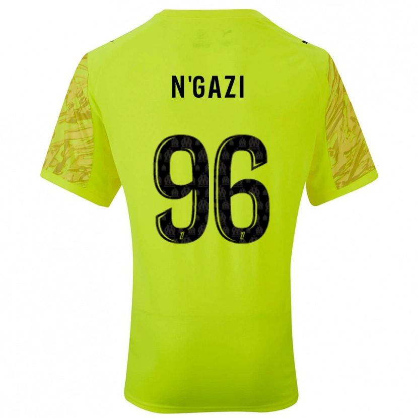 Danxen Heren Chloé N'gazi #96 Fluorescerend Groen Zwart Keepersshirt 2025/26 T-Shirt België