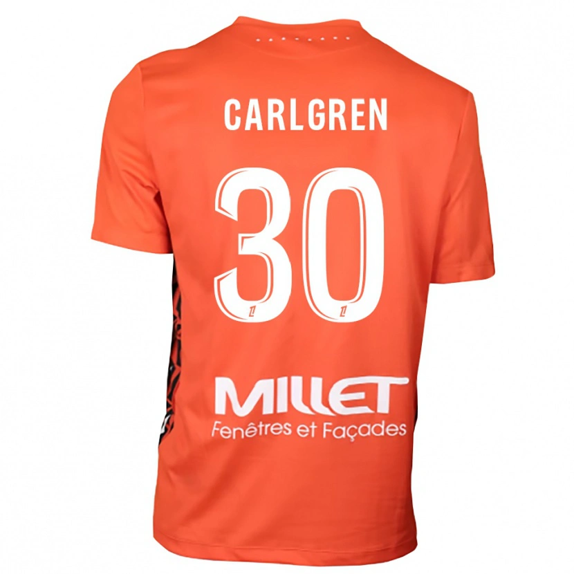 Danxen Heren Patrik Carlgren #30 Oranje Wit Keepersshirt 2025/26 T-Shirt België