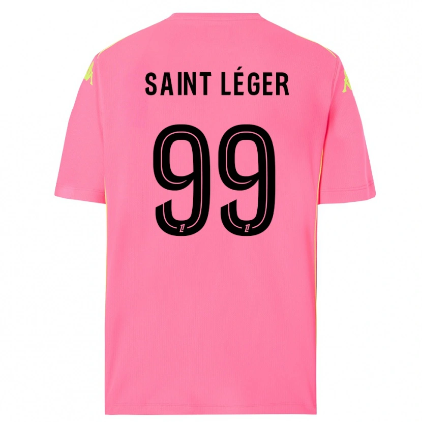 Danxen Heren Maureen Saint Léger #99 Hot Pink Zwart Keepersshirt 2025/26 T-Shirt België