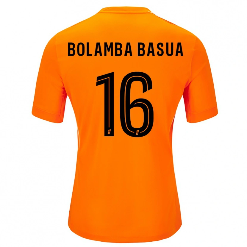 Danxen Heren Kévin Bolamba Basua #16 Oranje Zwart Keepersshirt 2025/26 T-Shirt België
