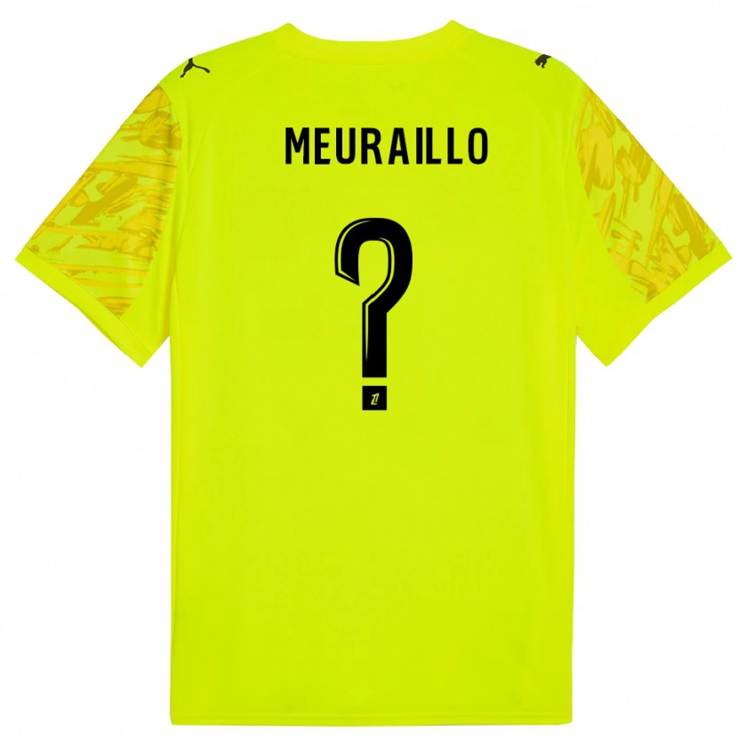 Danxen Heren Thâo Mouapa Mwa Meuraillo #0 Fluorescerend Groen Geel Keepersshirt 2025/26 T-Shirt België