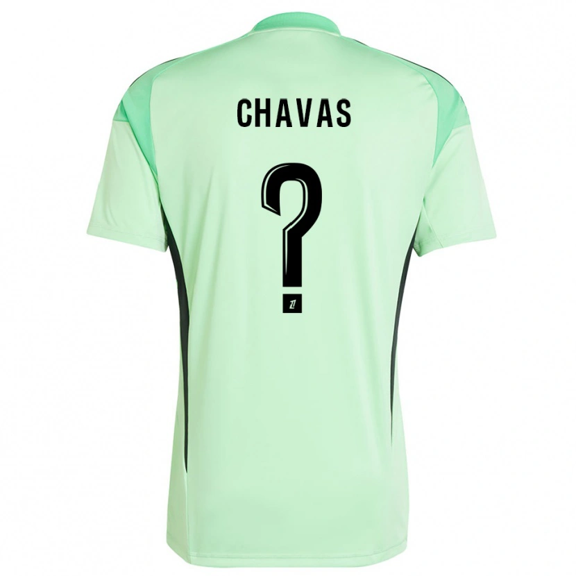 Danxen Heren Mylène Chavas #0 Lichtgroen Zwart Keepersshirt 2025/26 T-Shirt België