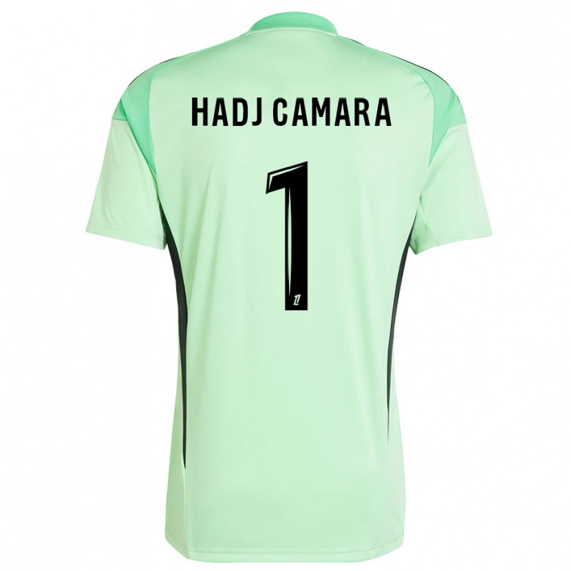 Danxen Heren El Hadj Camara #1 Lichtgroen Zwart Keepersshirt 2025/26 T-Shirt België