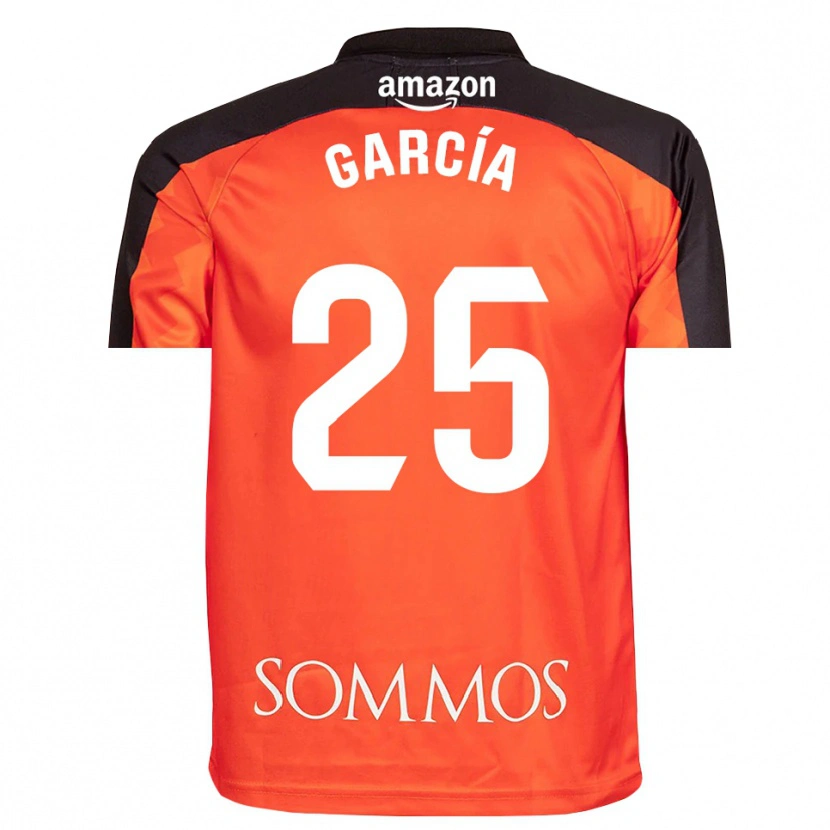 Danxen Heren Jaime García #25 Oranje Zwart Keepersshirt 2025/26 T-Shirt België