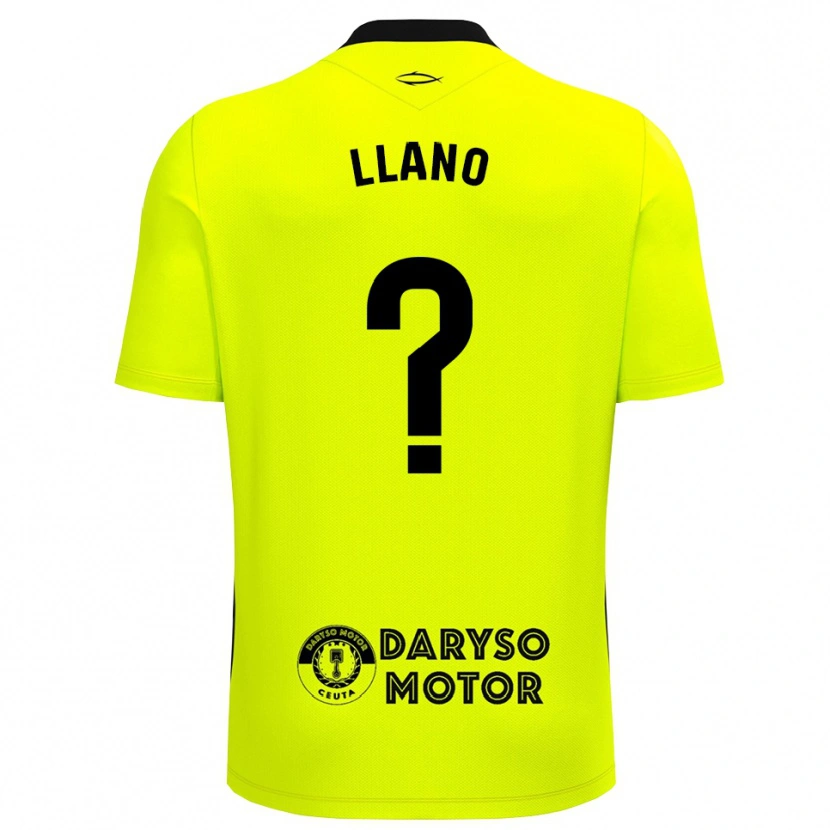 Danxen Heren Guillermo Llano #0 Geel Groen Zwart Keepersshirt 2025/26 T-Shirt België