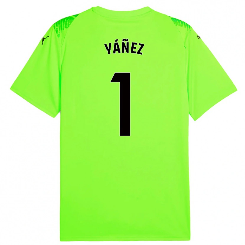 Danxen Heren Rubén Yáñez #1 Grasgroen Keepersshirt 2025/26 T-Shirt België