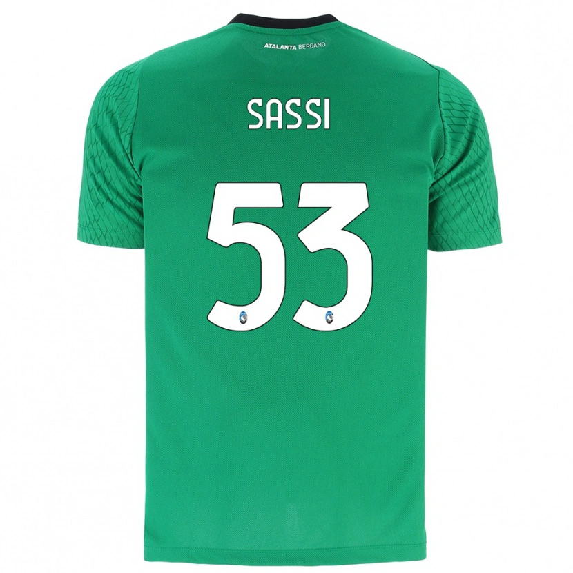Danxen Heren Jacopo Sassi #53 Smaragd Groen Keepersshirt 2025/26 T-Shirt België