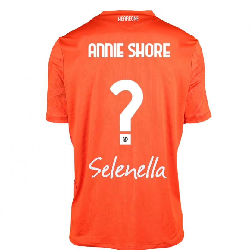 Danxen Heren Margot Annie Shore #0 Oranje Zwart Wit Keepersshirt 2025/26 T-Shirt België