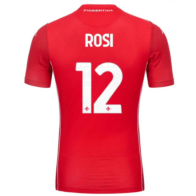 Danxen Heren Ettore Rosi #12 Rood Wit Keepersshirt 2025/26 T-Shirt België