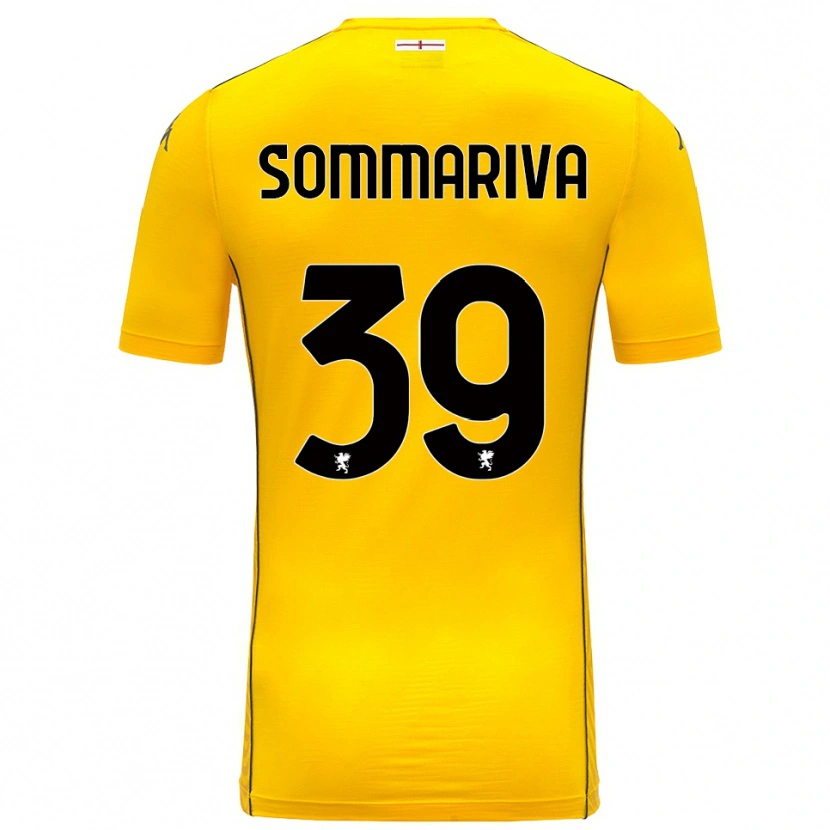 Danxen Heren Daniele Sommariva #39 Donker Geel Zwart Keepersshirt 2025/26 T-Shirt België