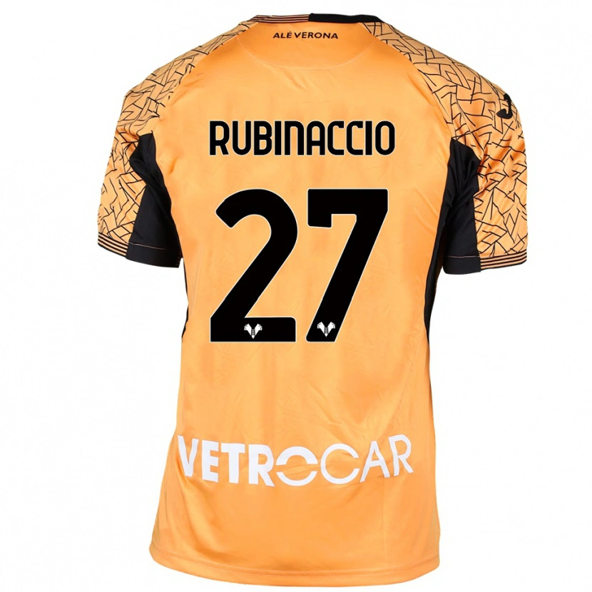 Danxen Heren Nikol Rubinaccio #27 Oranje Zwart Wit Keepersshirt 2025/26 T-Shirt België