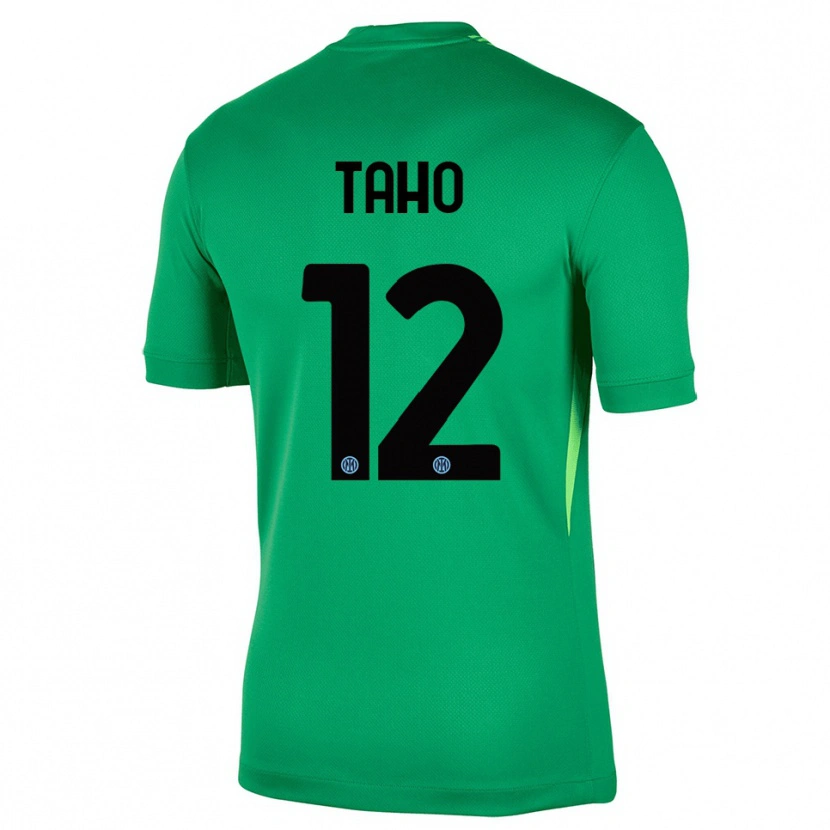 Danxen Heren Alain Taho #12 Licht Groen Zwart Keepersshirt 2025/26 T-Shirt België