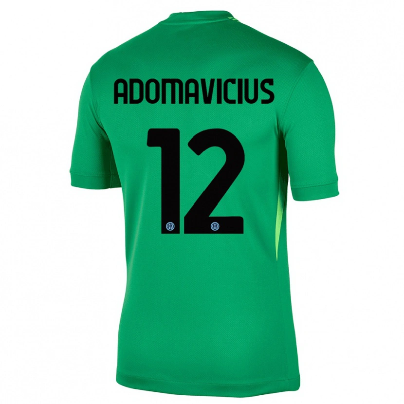 Danxen Heren Henrikas Adomavicius #12 Licht Groen Zwart Keepersshirt 2025/26 T-Shirt België