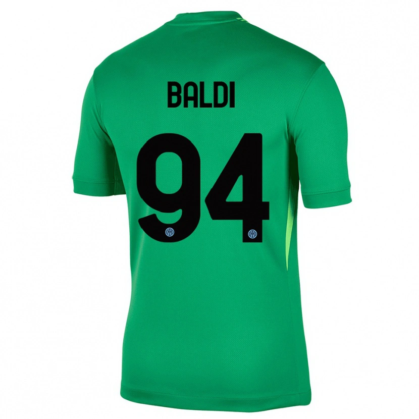 Danxen Heren Rachele Baldi #94 Licht Groen Zwart Keepersshirt 2025/26 T-Shirt België