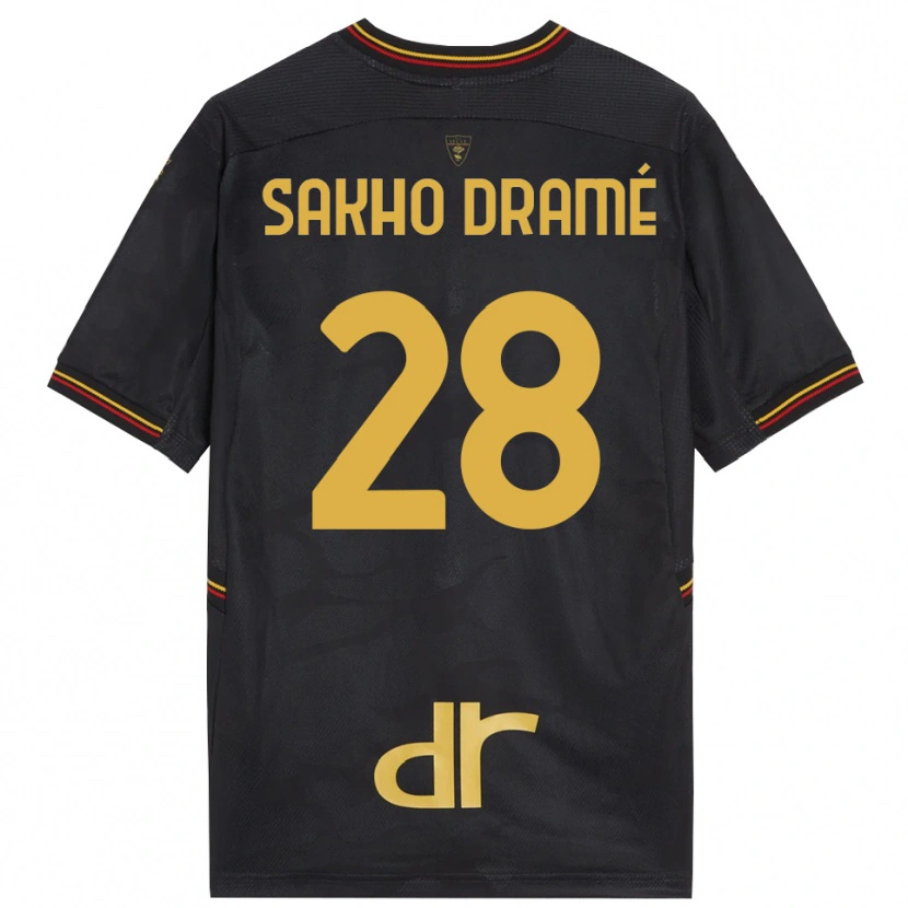 Danxen Heren Samba Sakho Dramé #28 Zwart Bruin Keepersshirt 2025/26 T-Shirt België