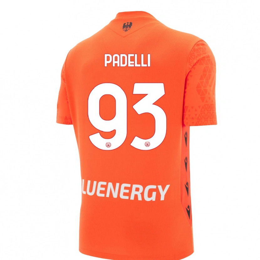 Danxen Heren Daniele Padelli #93 Oranje Rood Zwart Keepersshirt 2025/26 T-Shirt België
