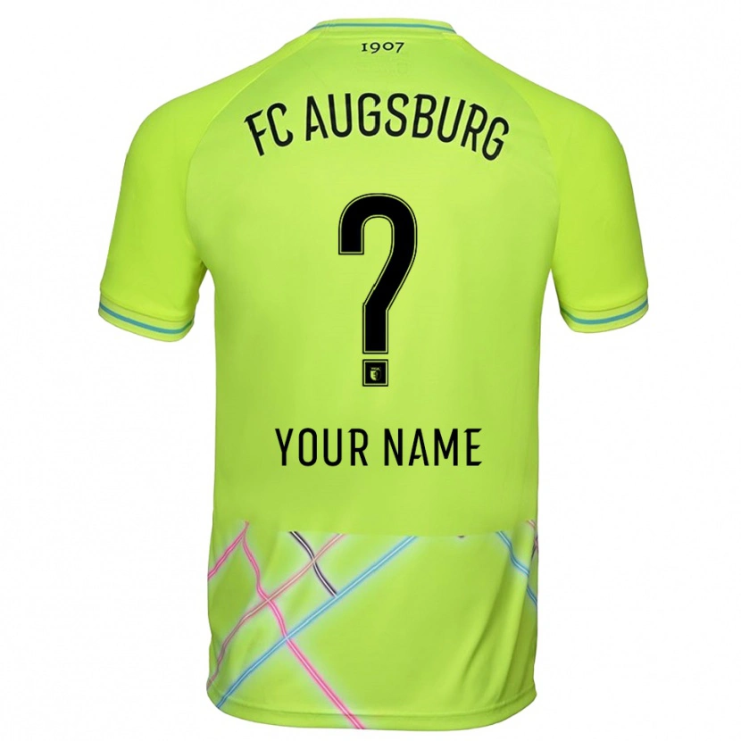 Danxen Heren FC Augsburg Groen Geel Zwart Keepersshirt 2025/26 T-Shirt België