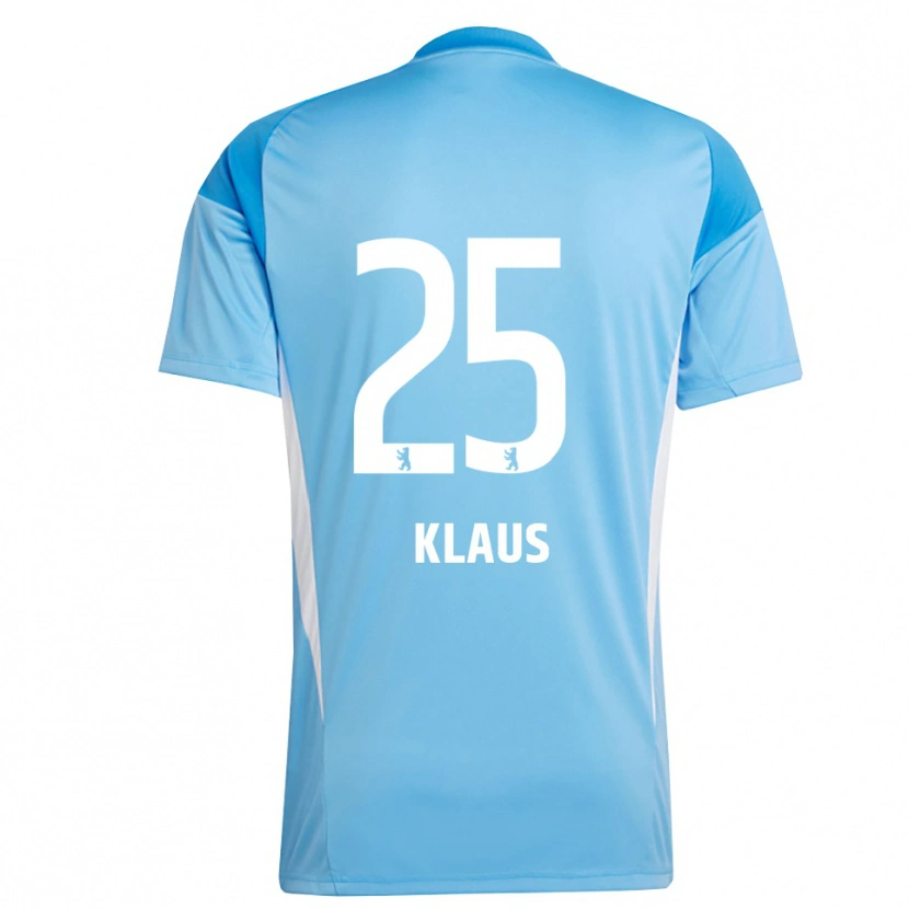 Danxen Heren Carl Klaus #25 Blauw Zwart Keepersshirt 2025/26 T-Shirt België
