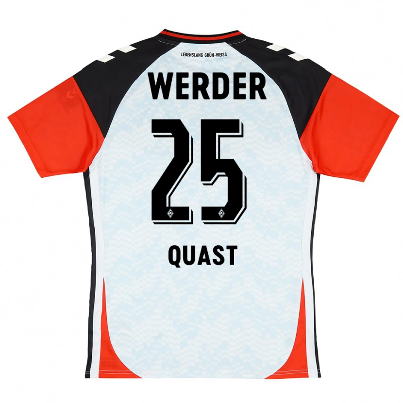 Danxen Heren Soenke Quast #25 Zwart Rood Geel Keepersshirt 2025/26 T-Shirt België