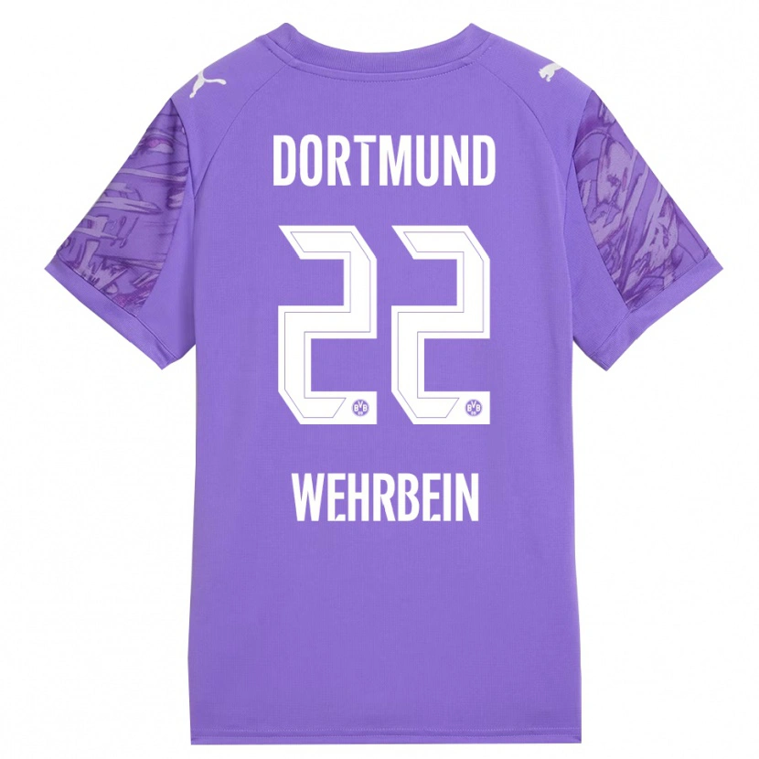 Danxen Heren Jan-Mattis Wehrbein #22 Lila Wit Keepersshirt 2025/26 T-Shirt België