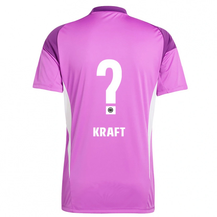Danxen Heren Nico Kraft #0 Lila Wit Keepersshirt 2025/26 T-Shirt België