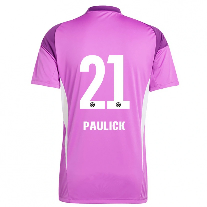 Danxen Heren Lea Paulick #21 Lila Wit Keepersshirt 2025/26 T-Shirt België
