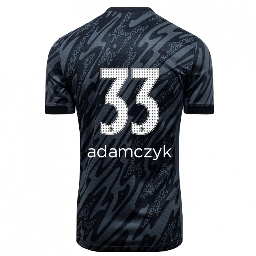 Danxen Heren Rebecca Adamczyk #33 Zwart Wit Keepersshirt 2025/26 T-Shirt België