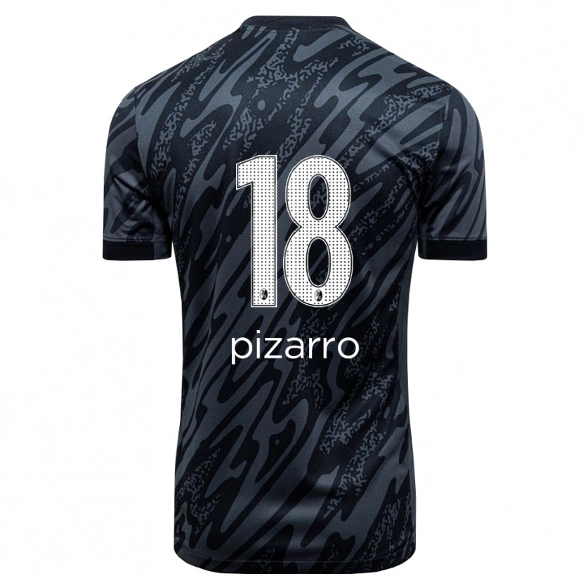 Danxen Heren Théodore Pizarro #18 Zwart Wit Keepersshirt 2025/26 T-Shirt België