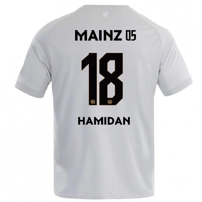 Danxen Heren Ilyas Hamidan #18 Lichtgrijs Blauw Keepersshirt 2025/26 T-Shirt België