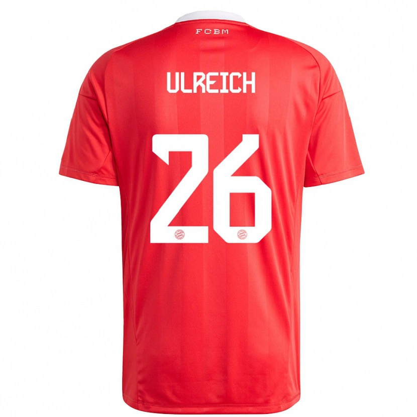 Danxen Heren Sven Ulreich #26 Rood Wit Keepersshirt 2025/26 T-Shirt België