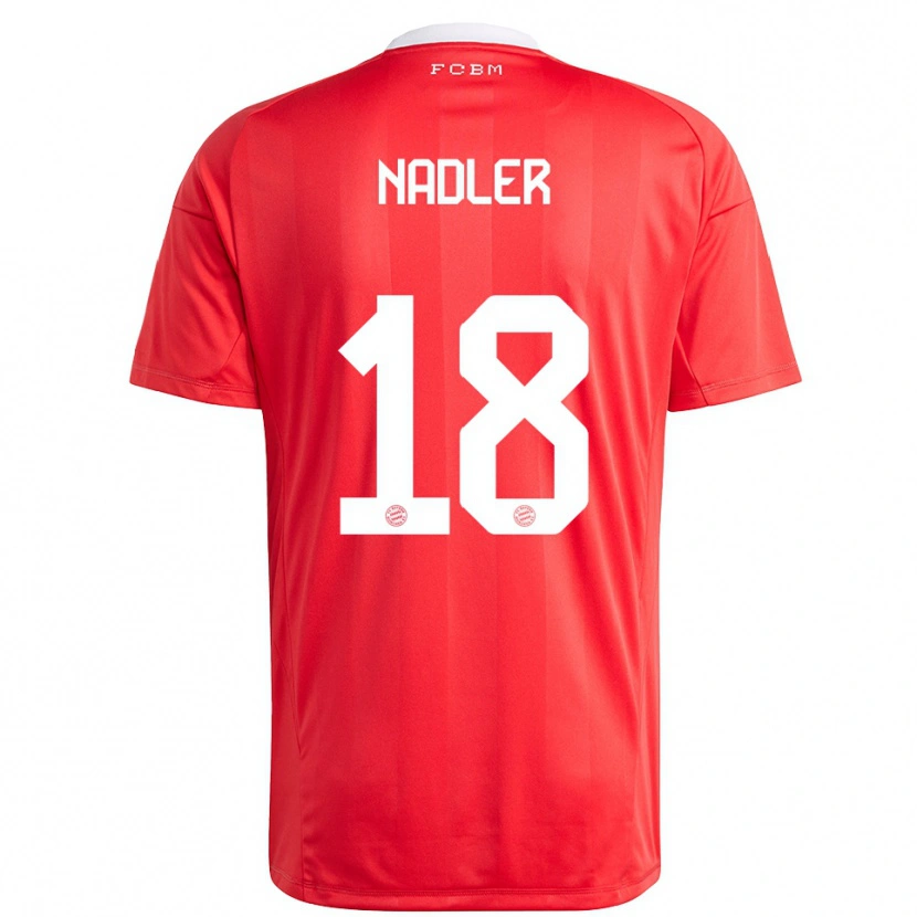 Danxen Heren Luis Nadler #18 Rood Wit Keepersshirt 2025/26 T-Shirt België