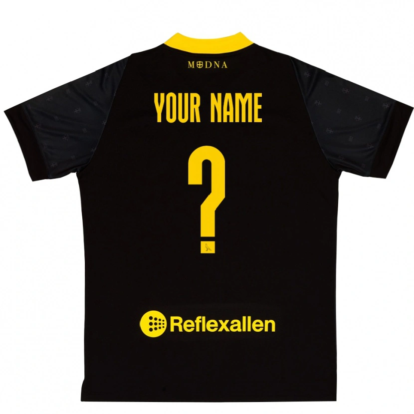 Danxen Heren Modena FC Zwart Geel Keepersshirt 2025/26 T-Shirt België