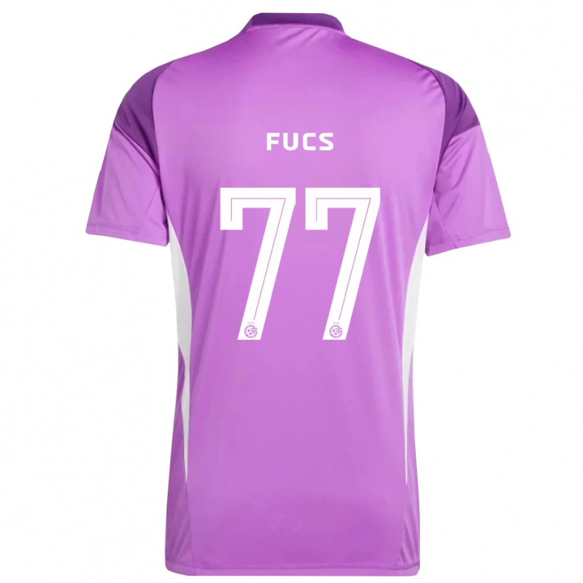 Danxen Heren Roee Fucs #77 Lila Paars Keepersshirt 2025/26 T-Shirt België